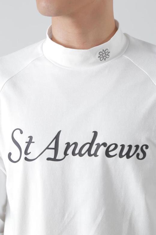 St ANDREWS 高尔夫男士 秋季 弹性 吸汗半高领长袖 商品图5