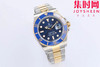 EWS劳力士潜航者41系列 间金蓝水鬼 男士腕表 3235机 表径41mm（原版开模、尺寸厚度对版原装） 商品缩略图3