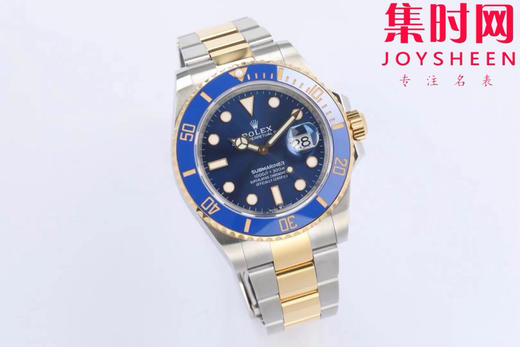 EWS劳力士潜航者41系列 间金蓝水鬼 男士腕表 3235机 表径41mm（原版开模、尺寸厚度对版原装） 商品图3