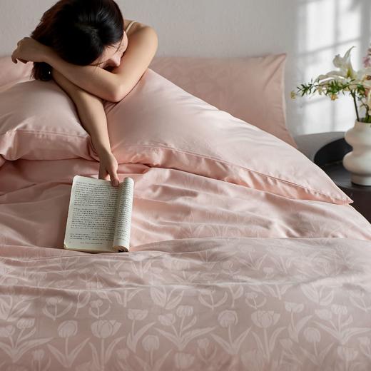 【品牌直发】加倍生活 A类100支全棉长绒棉提花四件套-赫本系列 10色可选 yc0205003 商品图7