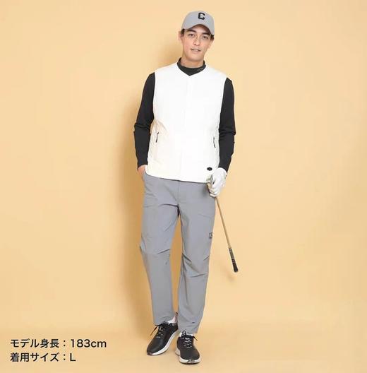 Callaway Golf 男款 秋冬轻薄抓绒按扣马甲弹力防水运动保暖棉背心 商品图6