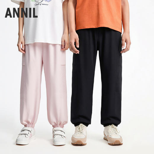 男女童梭织单裤夏季新款安奈儿童装EM626772 商品图1