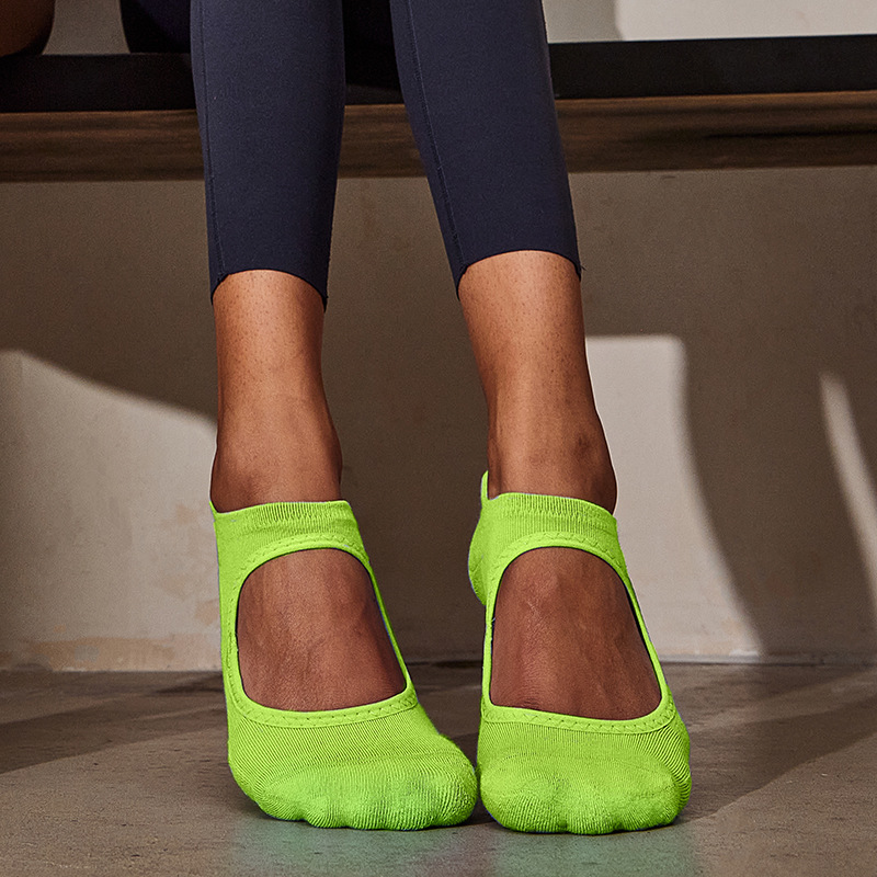 【59元任选2件】【小鱼加加】瑜伽袜女无骨毛巾底专业防滑普拉提袜20230107