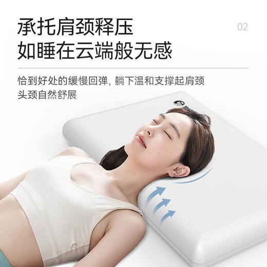 罗莱智家阿法眠 云朵护颈枕 商品图1