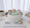 喵星人许愿池卡通蛋糕-低糖处理无添加 商品缩略图0