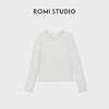 ROMI STUDIO“简约基础”亲肤舒适时尚百搭圆领长袖T恤 RWCSSD2877 商品缩略图0
