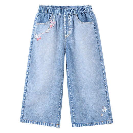 【实体店同款】女童全腰长裤春季新款安奈儿童装XG616080 商品图5