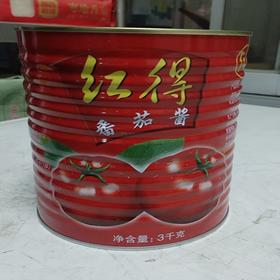 【SF】红得番茄酱3kg 色泽红润 烹饪佳品