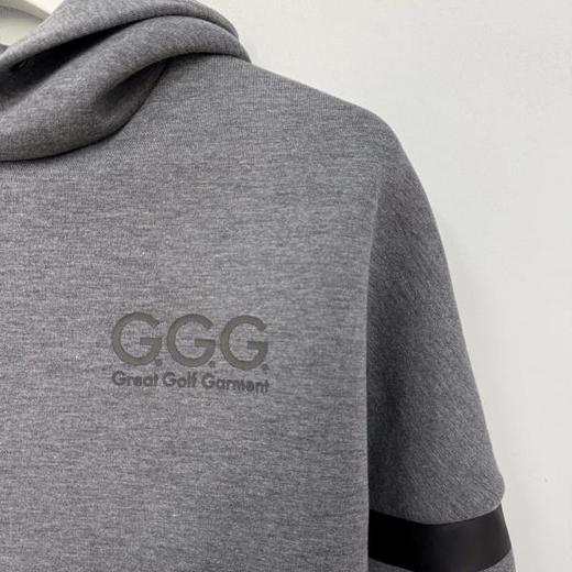 GGG 高尔夫男女同款 秋冬中性弹力双面针织连帽卫衣 保暖挺括 商品图13