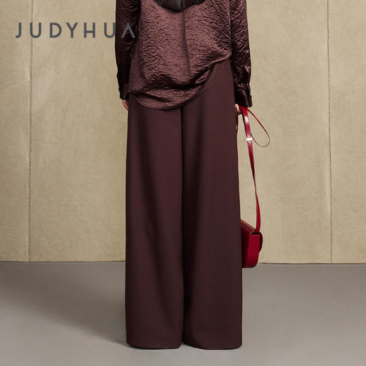 JUDYHUA 沉默系列高腰长裤 商品图3