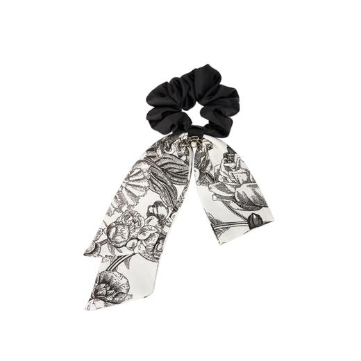 大英博物馆欧洲文化艺术系列墨迹拼色山茶花发圈 商品图5