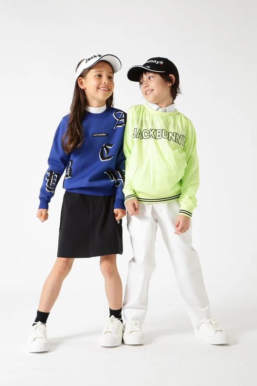 Jack Bunny高尔夫儿童青少年 罗纹袖口 防水防风光滑长袖夹克 商品图10