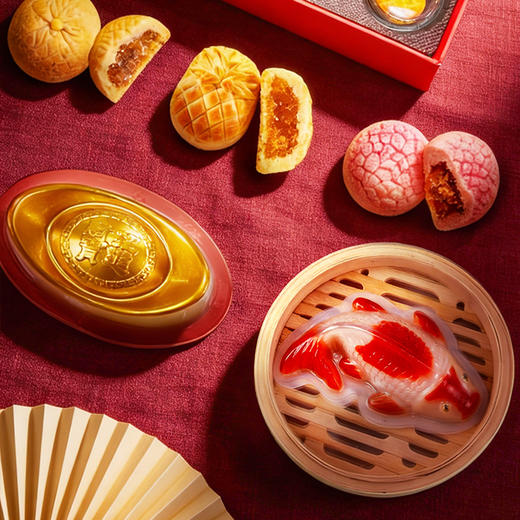 广州酒家广式年糕金鲤报喜年糕礼盒660g点心年货送礼春节手信广东特产 商品图3