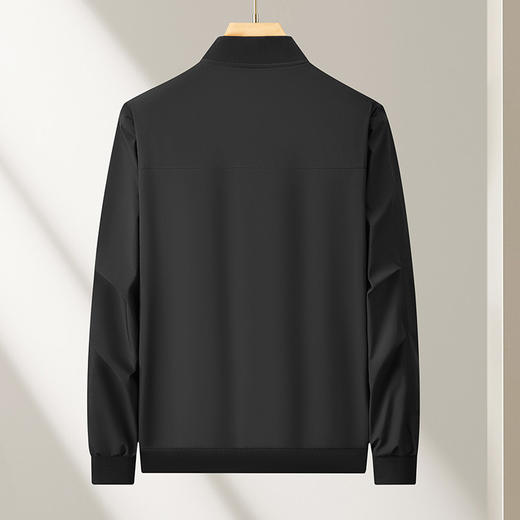 【DX】大依优型大码男装春秋棒球领夹克休闲时间百搭长袖外套330斤可穿 商品图3