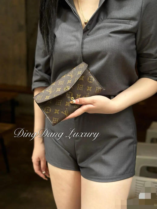 LV Sarah 老花 长款 钱包 商品图2