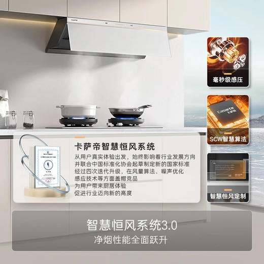 卡萨帝（Casarte）烟灶套装 CXW-358-CDY5UD+JZT-CDZ5U9 商品图11