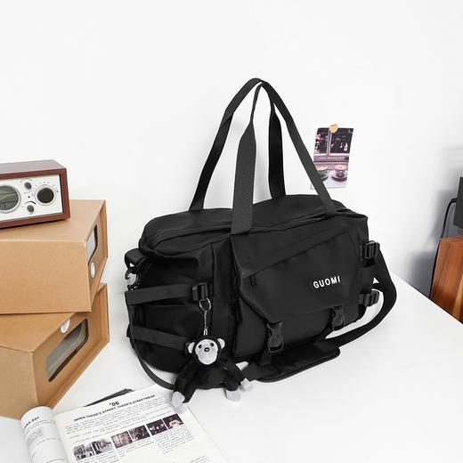 男女出差旅行包健身包简约单肩手提行李包干湿分离运动训练包大容量 商品图2