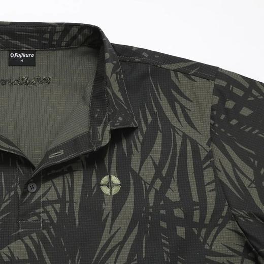 Fujikura 高尔夫男士 夏季新款 植物印花polo衫 速干短袖衬衫 透气舒适 商品图10