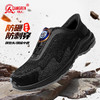 【硬核清仓 断码不补 防砸防穿刺防静电】强人3515透气飞织旋钮快脱劳保安全鞋（钢包头） 商品缩略图1