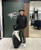 BEAMS GOLF 男款  JONES联名款 秋冬抓绒弹力长袖上衣华夫格Polo衫 商品缩略图4