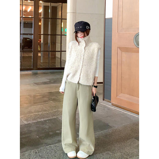 <曾小咸推荐>2.14现货秒杀 ！微信超特价！韩系叠穿高领马甲 日常169.99 立减90 秒杀79.99！！ 商品图4