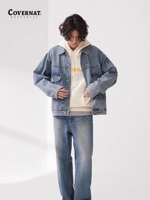 【春上新】【6折】6楼COVERNAT牛仔卡车夹克吊牌价1299折后价779 商品图1
