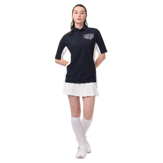 Taylormade 高尔夫男女同款 网眼速干侧面拼接polo领短袖T恤 商品图7