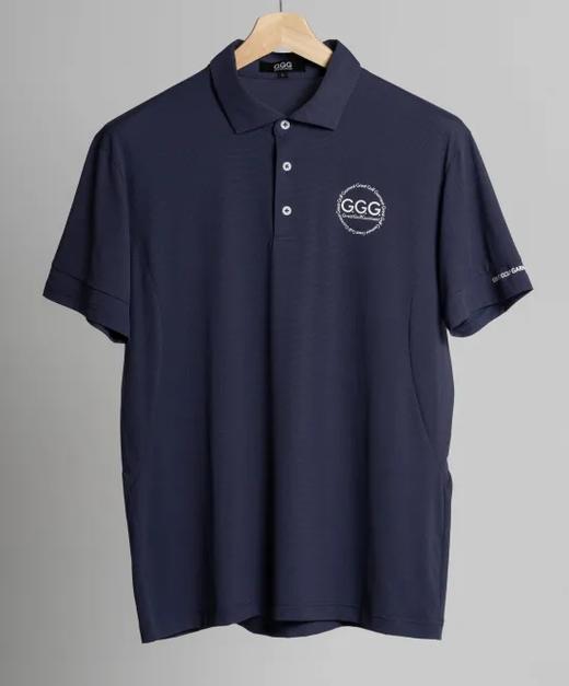 GGG 高尔夫男士 字母logo短袖polo衫 轻薄透气吸水速干 商品图5