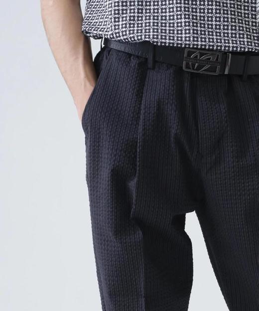 Master Bunny 男士高尔夫 竖条纹修身松紧运动长裤 透气舒适 商品图9