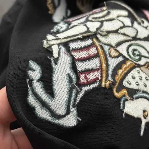 F013036新款彩色绣花战马短袖T恤男女同款 商品图6