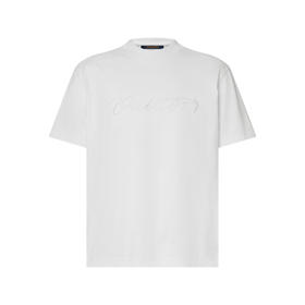 L-T （男装）刺绣标识白T恤