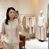 100%Baby小山羊绒~连帽羊绒外套女双拉链开衫BABY260490 商品缩略图1
