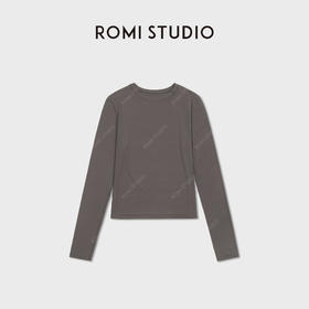 ROMI STUDIO时尚休闲百搭经典上衣长袖T恤打底衫RWCSSG1465