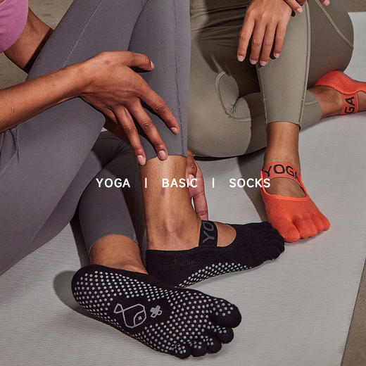 【59元任选2件】【小鱼加加】五指瑜伽袜女一字绑带无骨专业防滑普拉提袜 商品图0