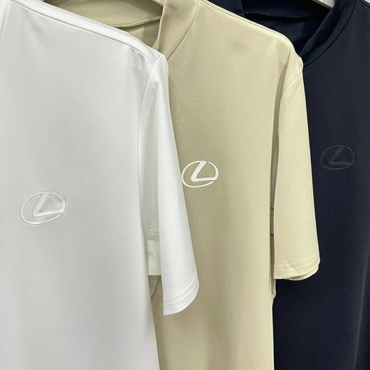LEXUS x Admiral 高尔夫男士 夏季立领短袖T恤 吸水速干 运动舒适短袖 商品图2