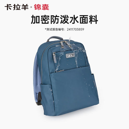 卡拉羊X锦囊商务电脑防盗背包19升出差通勤多功能双肩包CN5226 商品图6