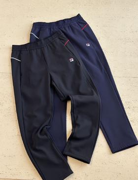 .日单正品单，加厚复合绒，FL 官方女士针织长裤2025冬季新款网球运动基础加绒直筒裤 立体剪裁 版型不挑人