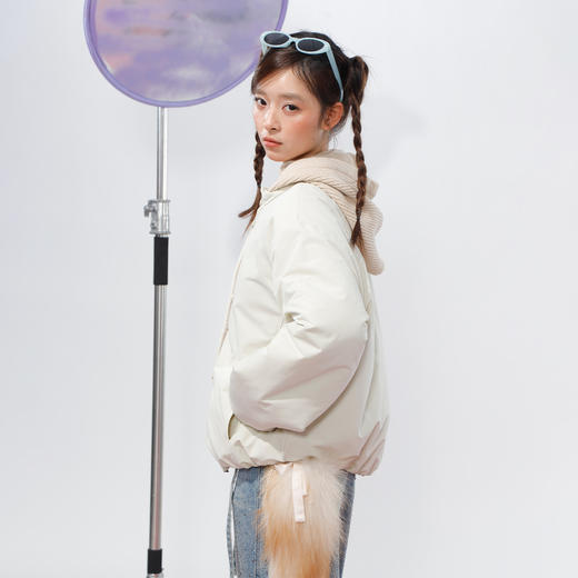 美式复古针织帽棉服可拆卸外套-纪念日百货门店同款169096028 商品图2