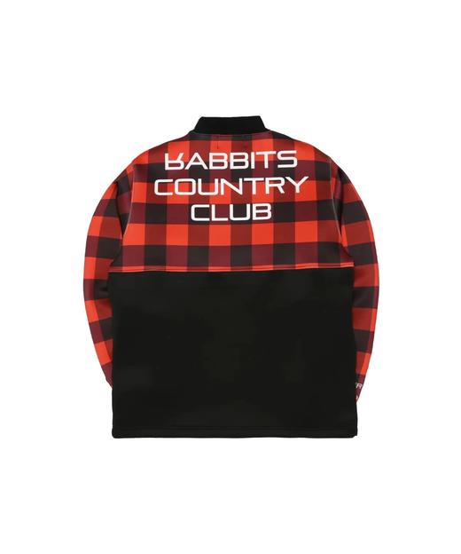 日系潮牌 #FR2 GOLF 高尔夫情侣款 粘合面料字母刺绣弹力长袖套头衫 商品图1