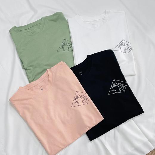 迪家DDD男士 ALLTERRAIN81系列 三角印花圆领 轻 户外徒步通勤短袖T恤 商品图1