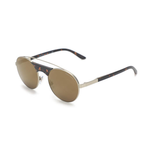 8053672648027 GIORGIO ARMANI 时尚圆框飞行员遮阳男女墨镜太阳镜 商品图1