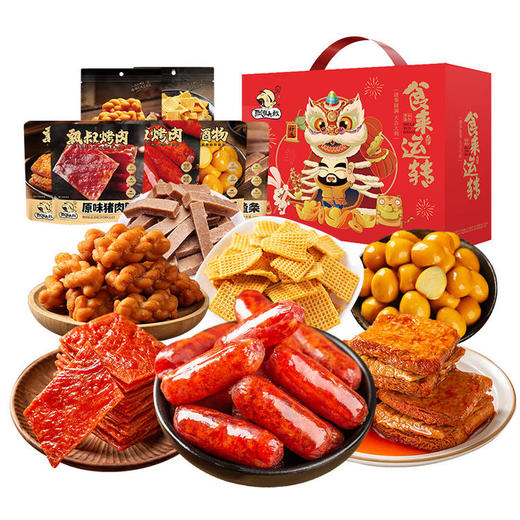 飘零大叔食来运转7味零食组合558g 商品图1