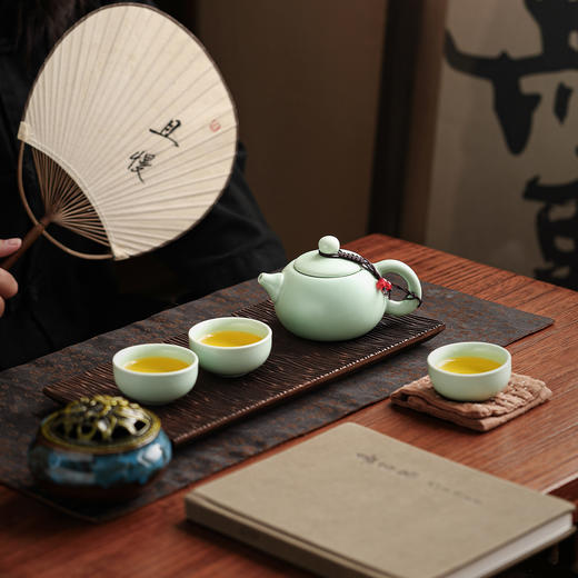 国潮 【故宫文创 一壶三杯香炉礼盒装】茶具礼品套装 送客户伴手礼商务企业实用礼物 节日国风礼品 商品图1