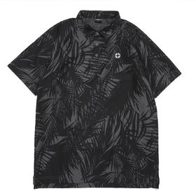 Fujikura 高尔夫男士 夏季新款 植物印花polo衫 速干短袖衬衫 透气舒适