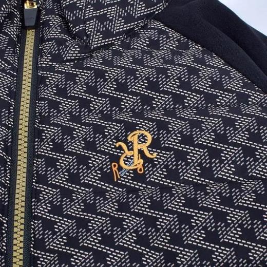 Resurrection高尔夫男士 秋冬新款 经典双色立领绗缝棉服拼接外套 防寒保暖 商品图12