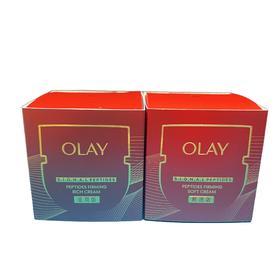 Olay玉兰油胜肽专研紧致滋润面霜/轻润乳霜-50g
