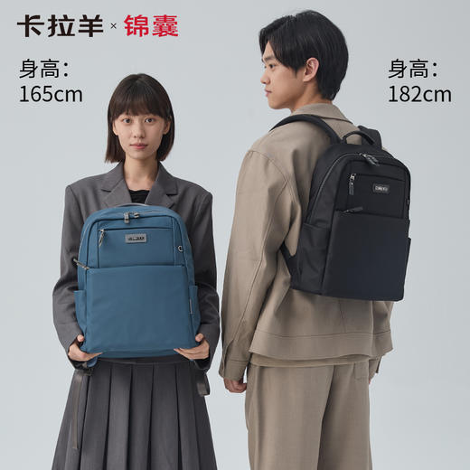 卡拉羊X锦囊商务电脑防盗背包19升出差通勤多功能双肩包CN5226 商品图0