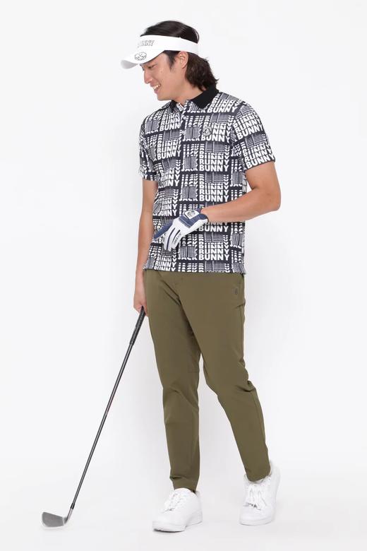 Jack Bunny 情侣款 男士高尔夫 秋季新款 字母印花polo衫短袖 弹力透气 商品图8