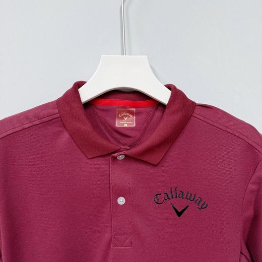 Callaway 高尔夫男士 Tour Pro Edition系列 短袖T恤POLO衫基础款 运动休闲透气 商品图14