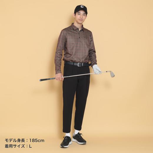 Callaway 高尔夫 男士 经典格子印花polo领长袖衬衫T恤 舒适百搭 商品图4